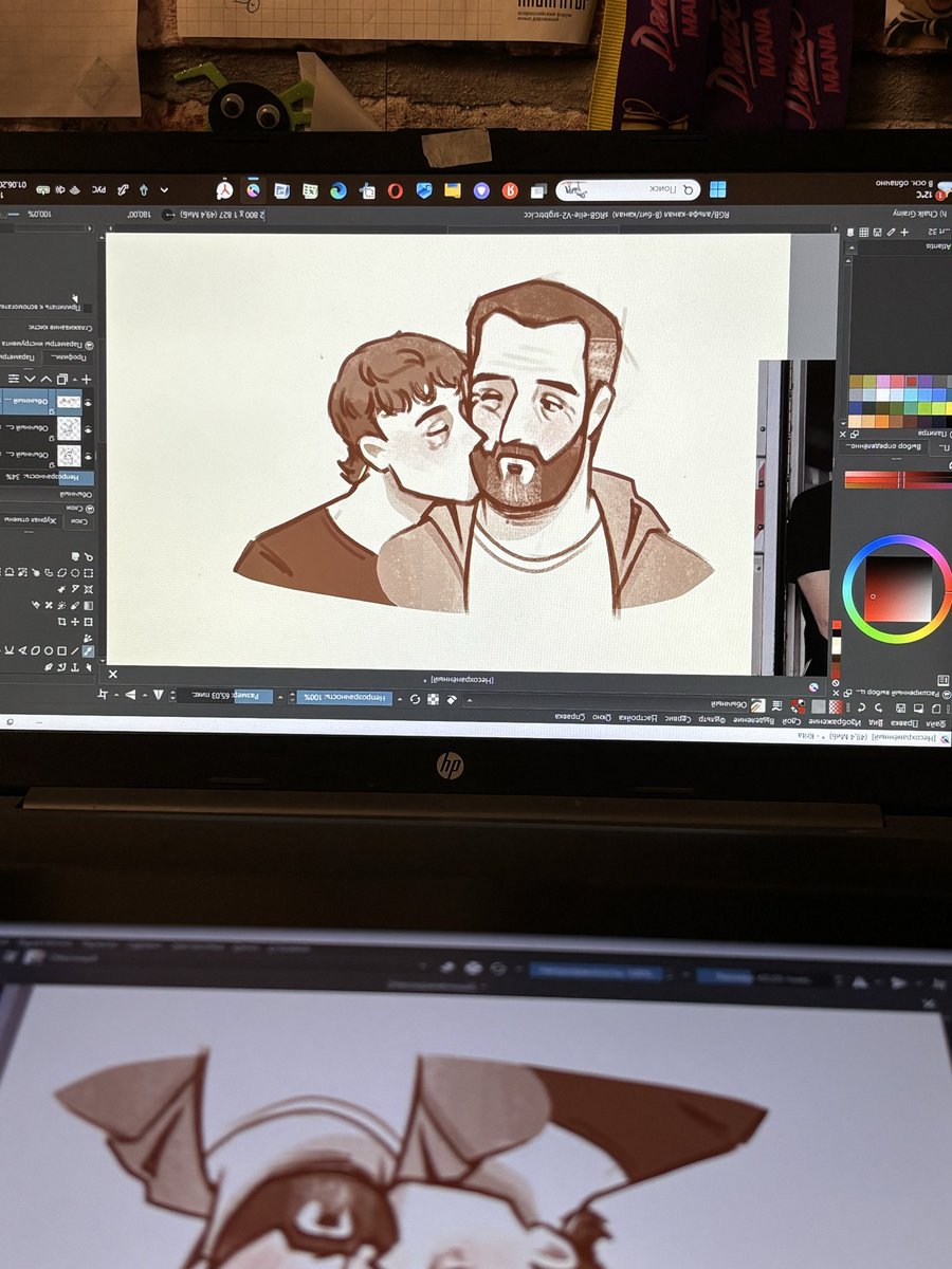 seriglaz's tweet photo. Don't ask me what's going on with my Krita
#Hucklerobby #Robby #Dennis #Thepitt https://t.co/kZCz0EZb0C