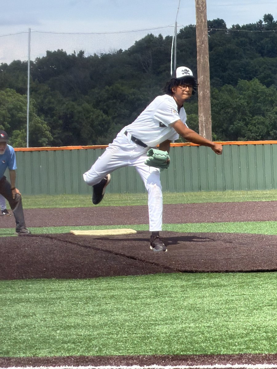 baseballpreach's tweet photo. My guy got some work in this weekend.  Still a little rust to knock off but other than a few walks over his two outings he was dominant.  No hits, nothing out of infield.  3 ks. https://t.co/sbI4tBuvPQ