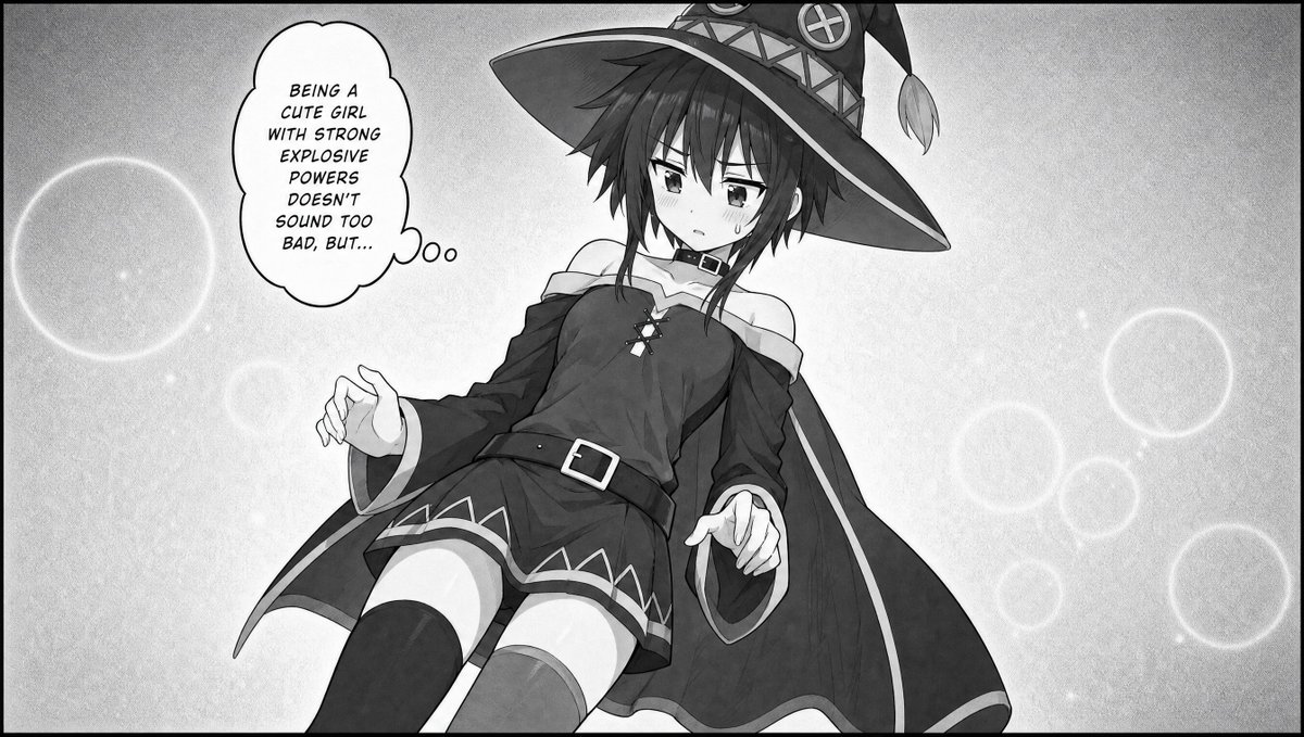 BodySwap's tweet photo. As promised, here it is! 🫶

I know Konosuba has a body swap episode, but I always wondered how it would be if it was between the main 4.

This is chapter 1, please feel free to show some love it with interactions! (likes, comments, reposts, all apreciated 💗) #bodyswap

(1/3) https://t.co/vRuQv2JDzu