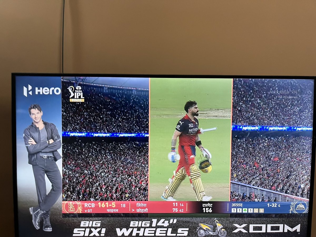 ranjitmke's tweet photo. #rcb 
Once a king always a king https://t.co/Ie8x9XYddc