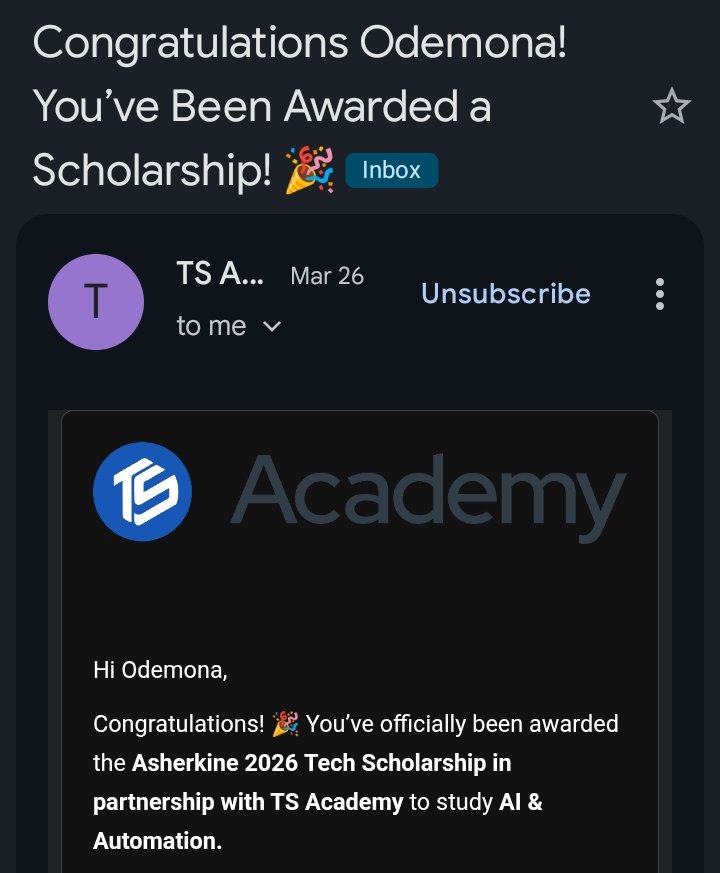 only1Georgee's tweet photo. "I’m delighted to join the Hajime cohort after receiving a scholarship to study AI and Automation. The kick-off session was excellent. Looking forward to meeting new people and sharing my journey. All thanks to @TechSphereAcad and sponsors. https://t.co/UE7jE3FXy8
