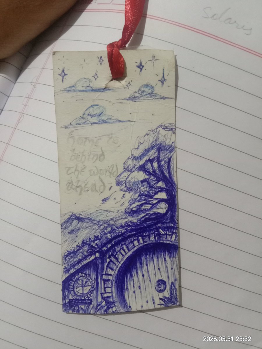 mostancientd's tweet photo. Tried making a bookmark
#lotr #thehobbit #booktwt https://t.co/tG22MTuWdP