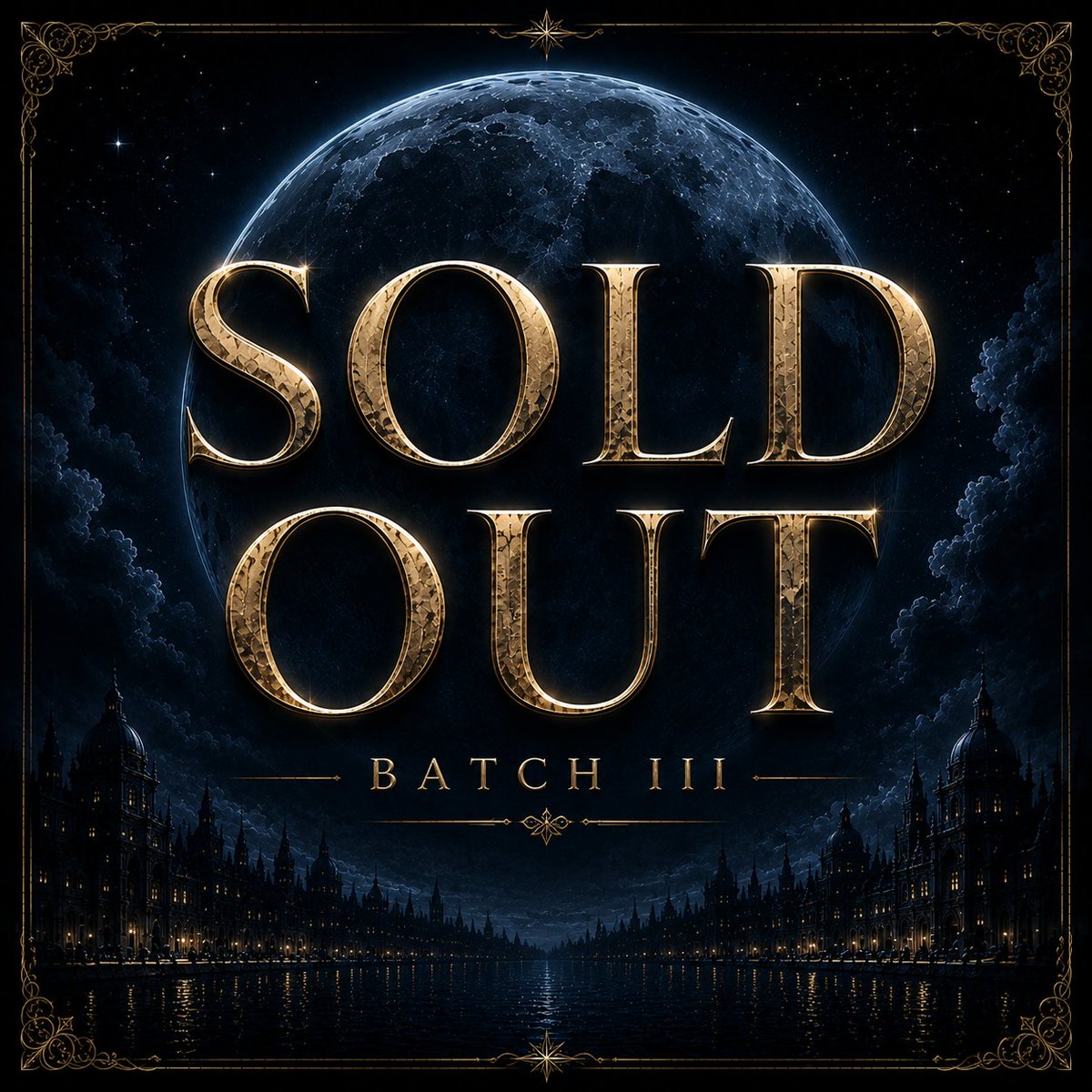 GoodFellasNFT's tweet photo. 🌕 SOLD OUT.

The Blue Moon rose.
The Sirens returned.

And you showed up in a way we'll never forget. 🖤
Batch III is officially sold out.

Thank you to every collector, supporter, community member, and friend who helped make this launch special.

Welcome to the Blue Moon. 🌕✨ https://t.co/nnDQsV0bhK