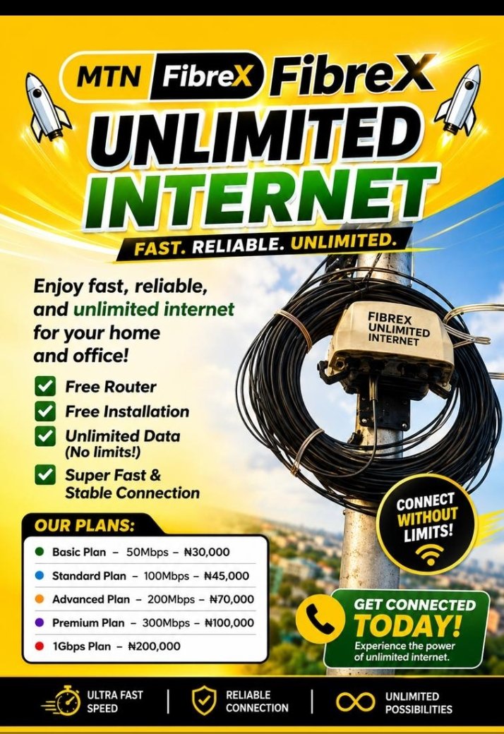BisolaAdeyemo4's tweet photo. @davido For your Fibre X unlimited data dm. https://t.co/gE5QDRFVVo