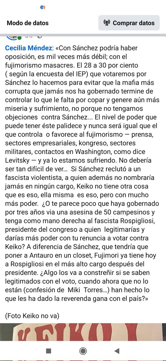 Eduardo Adrianzén tweet media