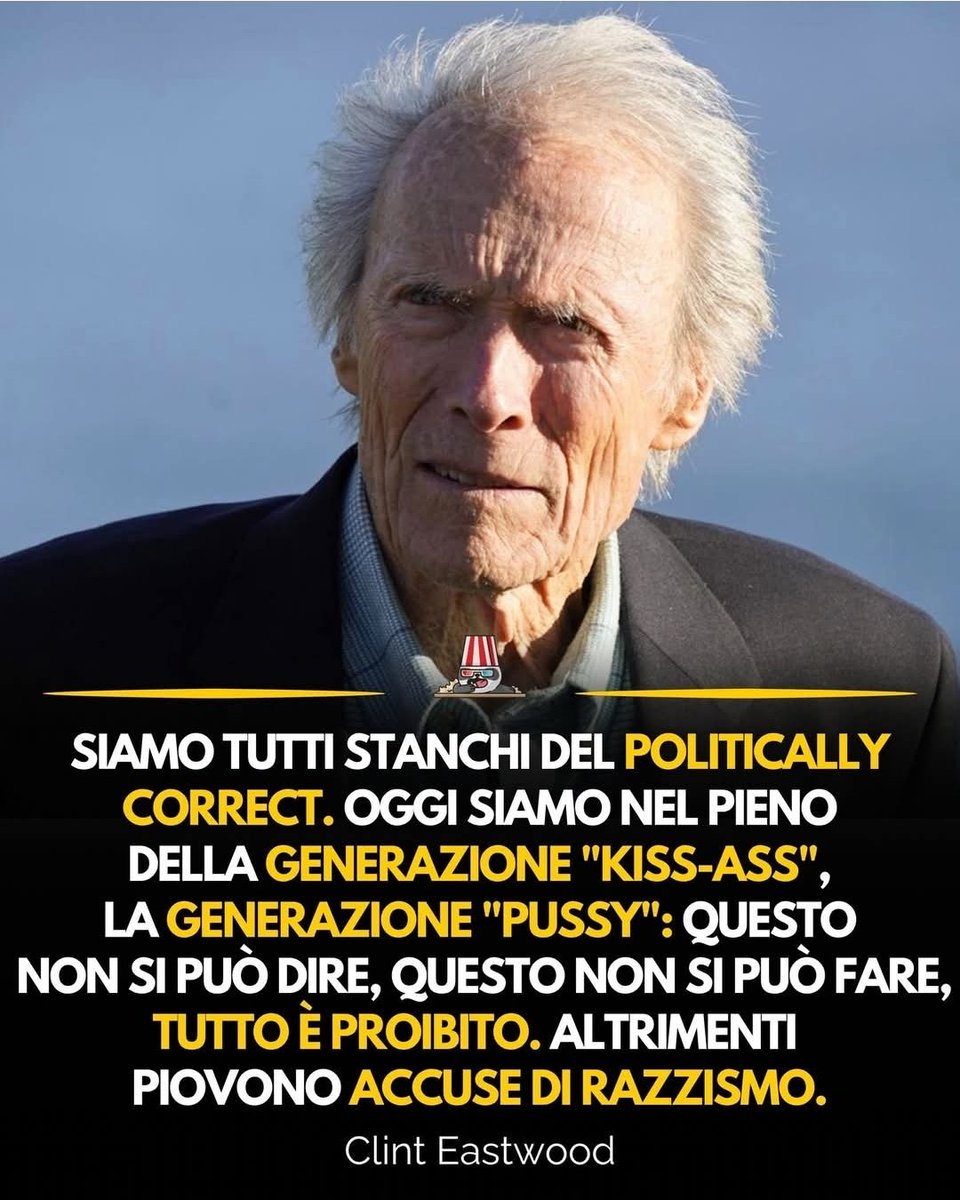 SimoPillon's tweet photo. Auguri al baldanzoso 96enne Clint Eastwood! https://t.co/JuPgEZNmoE