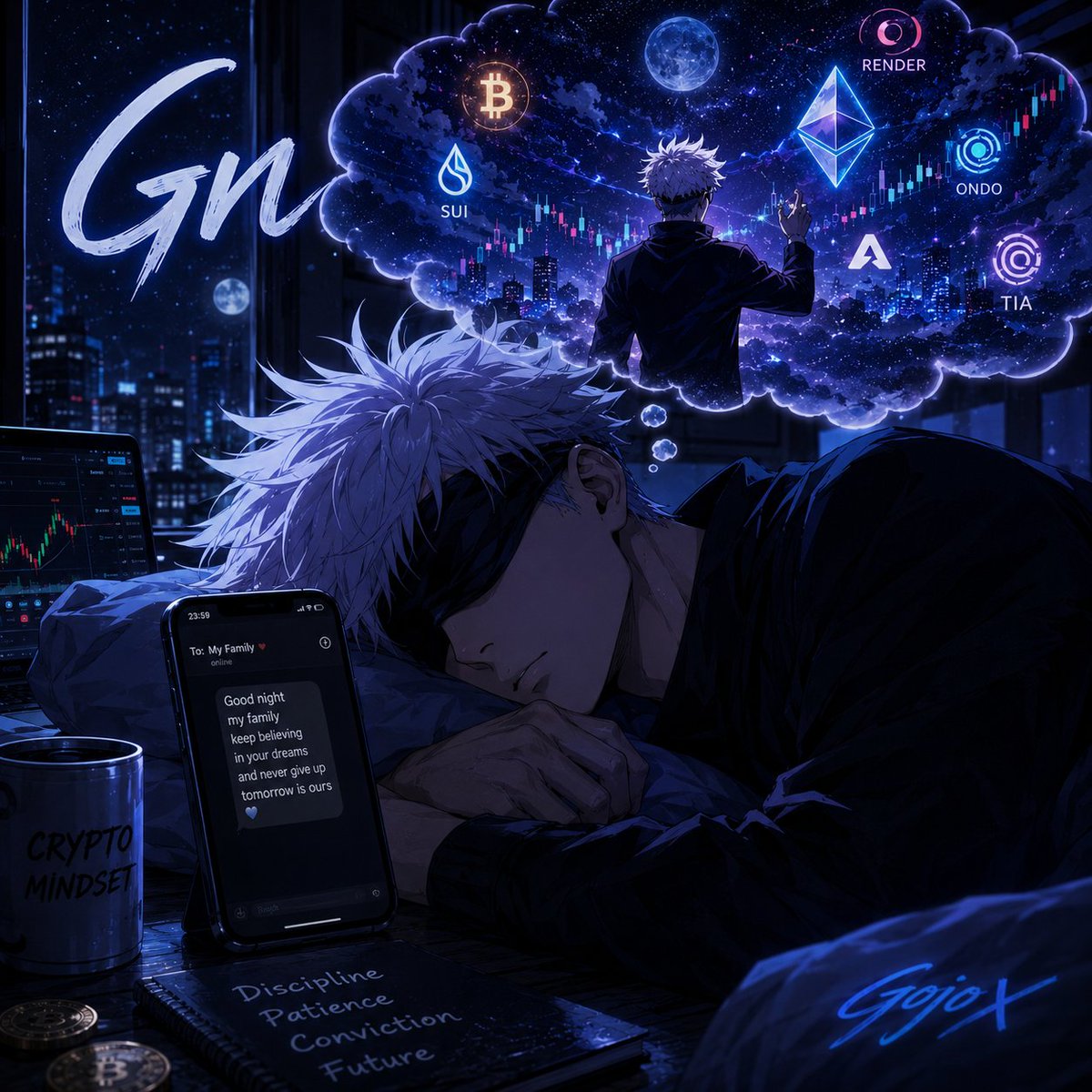 sakai42257's tweet photo. GN Crypto Family
Dream Big Wake Strong
#شب_بخیر #ارز_دیجیتال #کریپتو
#Crypto #Bitcoin #GoodNightCrypto https://t.co/Xx3gGOWJdz