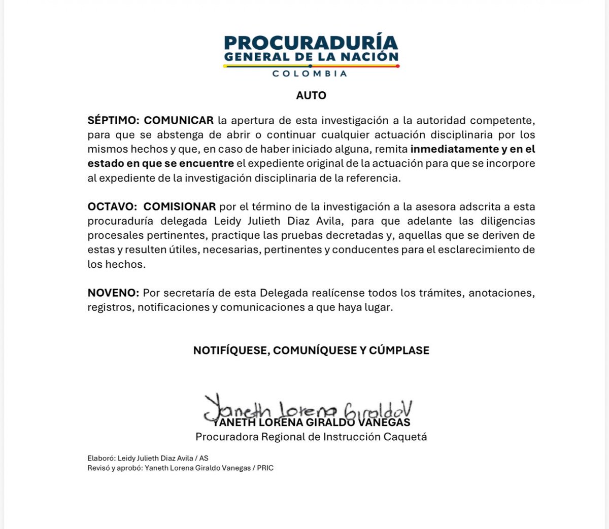 Ricardo Ospina tweet media