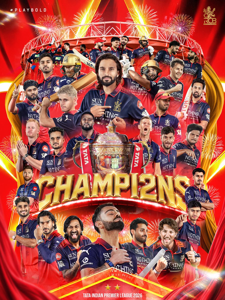 rajinimsd11's tweet photo. Never mock a team for its journey. One day, the destination will humble you. Karma never misses an address. For 17 years, they were a joke. Now they have become a lesson. Trolls laughed then; silence speaks now #IPL #RCB https://t.co/8OdlEwQ2UH