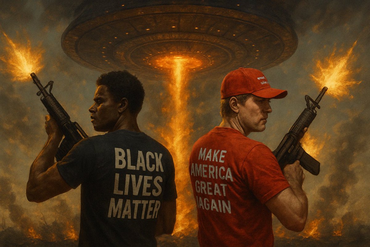 RobotAfro's tweet photo. @InterstellarUAP @VSaknussem Enough with this bible and religion crap - it has nothing to do with the subject of #UAPs and #aliens https://t.co/Uuaz1Khymw