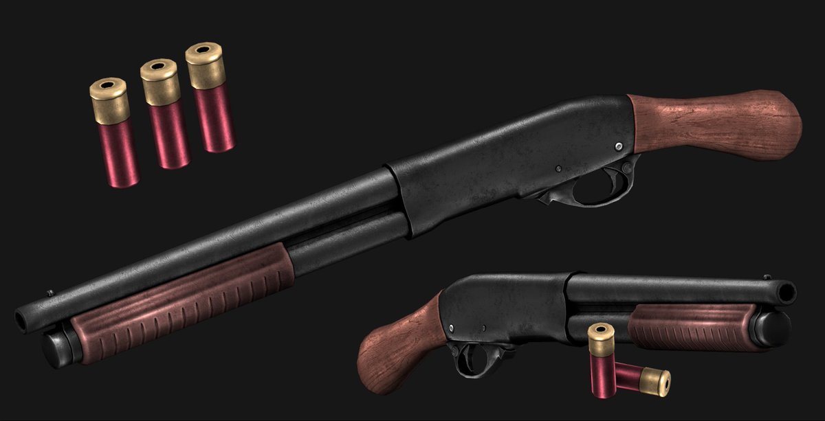 thatkirito3d's tweet photo. First time making a shotgun :D
#Roblox #RobloxDev #RobloxDevs #b3d #blender https://t.co/Q972D31ub3