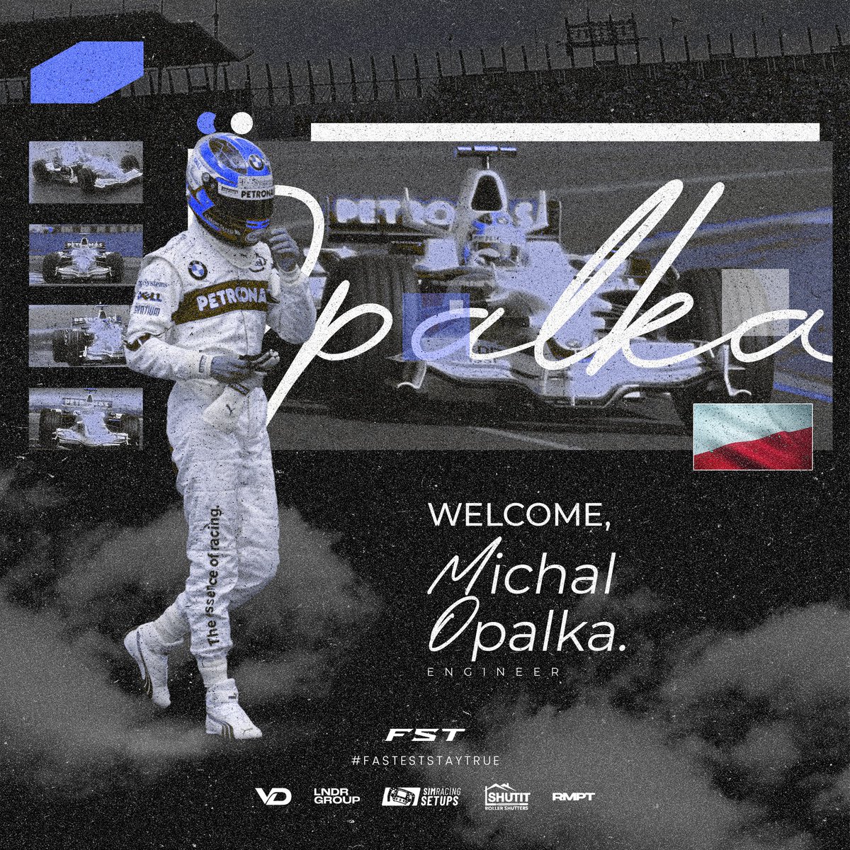 FastestStayTrue's tweet photo. SIGNING ✍️ | @boobaaf1 🇫🇮
SIGNING ✍️ | @m1choo_ 🇵🇱

We're thrilled to have Bööbää onboard, a familiar face equipped with experience and pace 🏆

It's only natural that we sign Michał as well, serving as Bööbää's personal engineer for quite some time 🌟

💙 | #FastestStayTrue https://t.co/RVeV4q7FrU