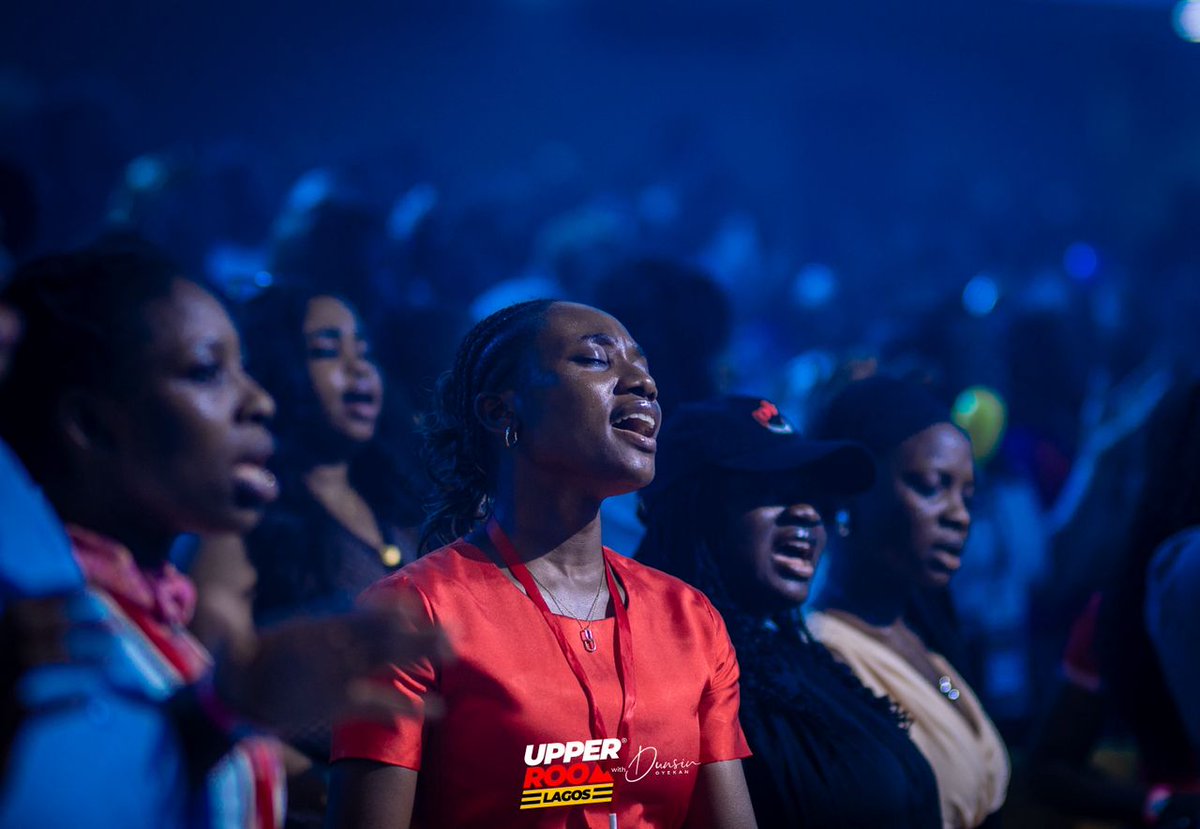 outpouring_live's tweet photo. "Let the whole earth sing to the Lord! Each day proclaim the good news that he saves." – 1 Chronicles 16:23 NLT

This is our mantra! The Lord has done great things for us and our hearts rejoice deeply! 🥳

#UpperRoomLagos #DunsinOyekan #GenerationIntimacy #NewWineTheAlbum https://t.co/RR9NKb0aGD