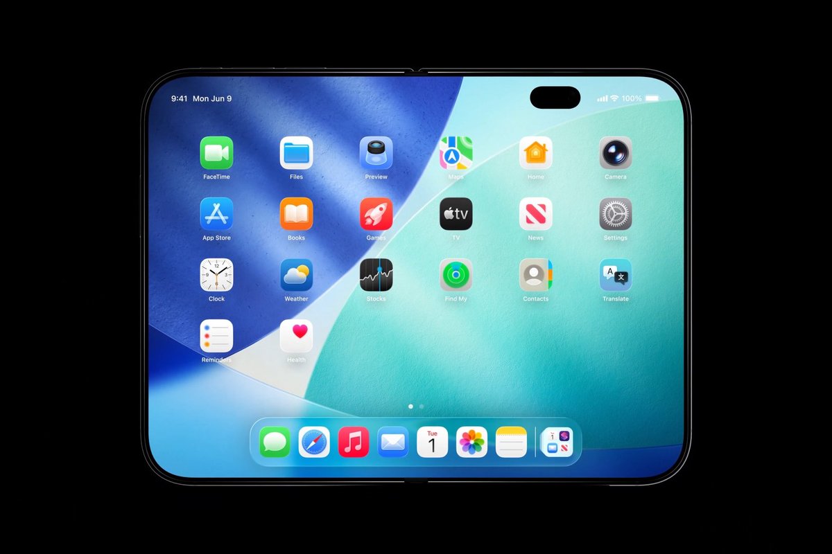 TechFuzer's tweet photo. Are you excited for upcoming IPHONE FOLD 🔥 #iphone #iphonefold https://t.co/xx51mPd1Uk