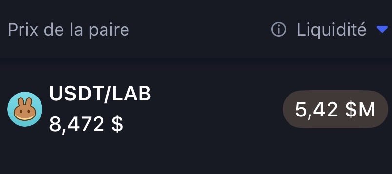 Octopuslaboff's tweet photo. It’s crazy to be so dishonest just for views… you’re picking the pair with the least liquidity to skew your followers’ judgment. when you look closely, there’s over 5 million in liquidity on the PancakeSwap pool, not to mention Uniswap.

LAB may have its gray areas, but there’s liquidity on the DEX—you can’t fault them for that—but if the majority of the volume is happening on CEX.

Your obsession with bashing LAB is getting ridiculous…