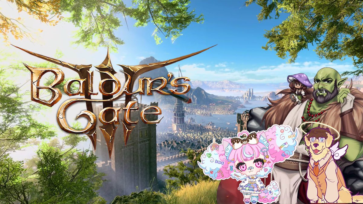 jiillyb3an's tweet photo. Join me, @GoldieHimaroo, @CrudeBanana, and @EloraSpore for more Baldur’s Gate 3!

We will be live at 5pm CST! Cya there😉

https://t.co/ASp5ARUvSY https://t.co/VUdujcerst