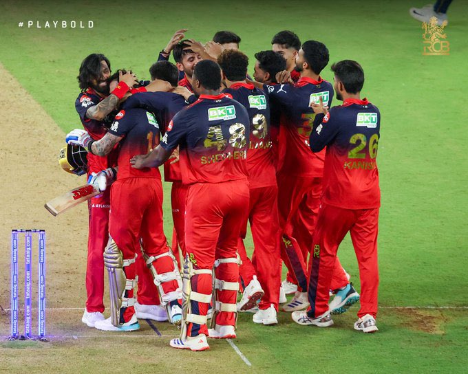 Sophie_Choudry's tweet photo. Prayed for days like these since years..so good to see #RCB play and behave like the champions they are!! Years of tears and now Back to back champions!!! King Kohli on fire!! What a team! Bhuvi insane! What a captain in Patidar!! @RCBTweets @imVkohli @rrjjt_01 #IPLfinal2026 https://t.co/CNmDjhiEfq