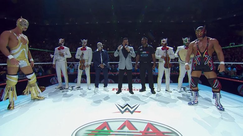 Primetime_1987's tweet photo. One of the best wrestling matches I’ve seen in my 39 years! #AAA #WWE https://t.co/3Lp6I7mlxg