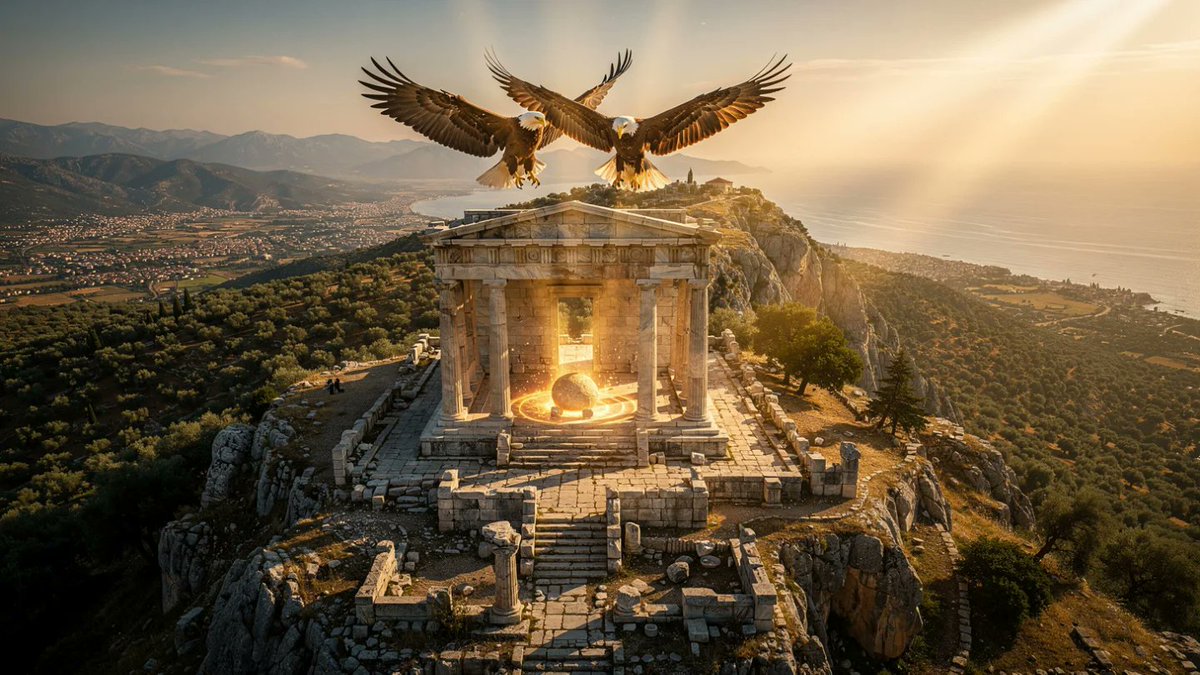olympusestate's tweet photo. Delphi wasn’t just a place -it was the axis the ancient world spun on. Stand where prophecy shaped power.
https://t.co/k9KVcOLOD8
#Delphi #AncientGreece #OracleOfApollo #Mythology #HistoryTok #TravelGreece #ArchaicMagic #SacredSites #HellenicMyth #EpicOrigins https://t.co/ma0NTfPK7w