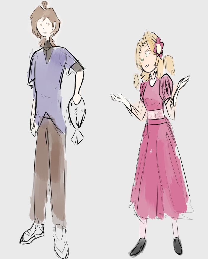 Azhadraws's tweet photo. I need new clothes for them
.
#digitalart #oc #sketch #artmootsㅤㅤㅤㅤ https://t.co/xuCbHhtAtq
