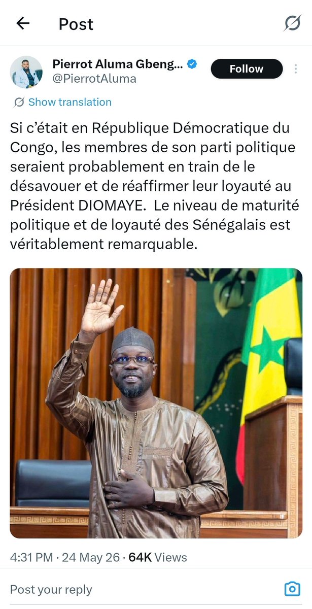 Les États-Unis d'Afrique Occidentale tweet media