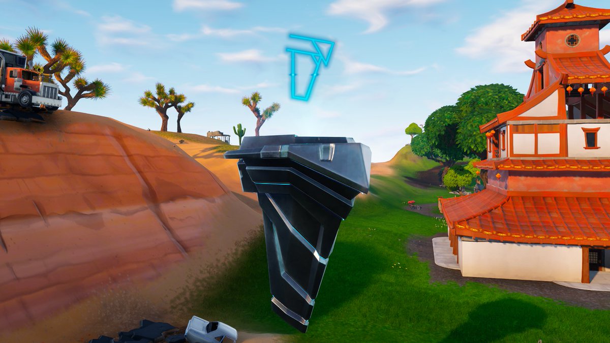 FortTory's tweet photo. The First Rune has started moving in Fortnite OG.

You can hit it with your pickaxe to push it forward, just like the Chapter 1 Season 8 pre-event leading up to The Unvaulting. https://t.co/VVxDhwKhFn