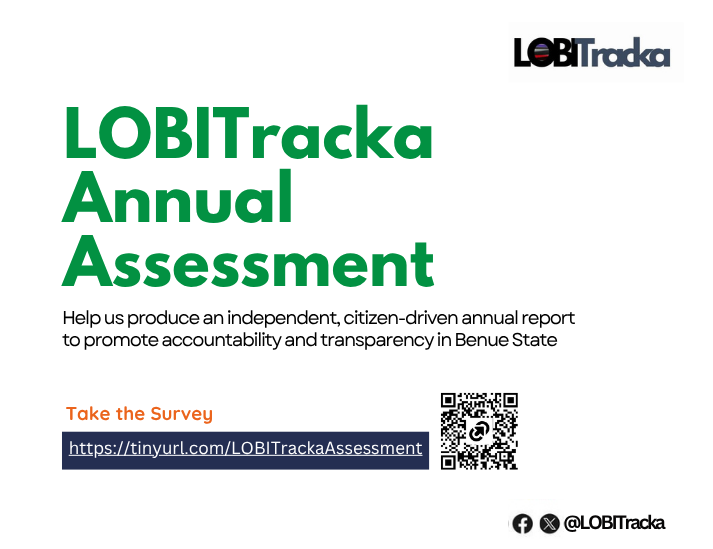 BenueAID's tweet photo. Dear Benue Citizens,

Kindly share your opinion about the Alia-led Administration in the LOBITracka Annual Assessment 2026

👉 https://t.co/MBOVc8cSx9

It will take approximately 3 minutes.

#LOBITracka https://t.co/7VDTh9C6cf