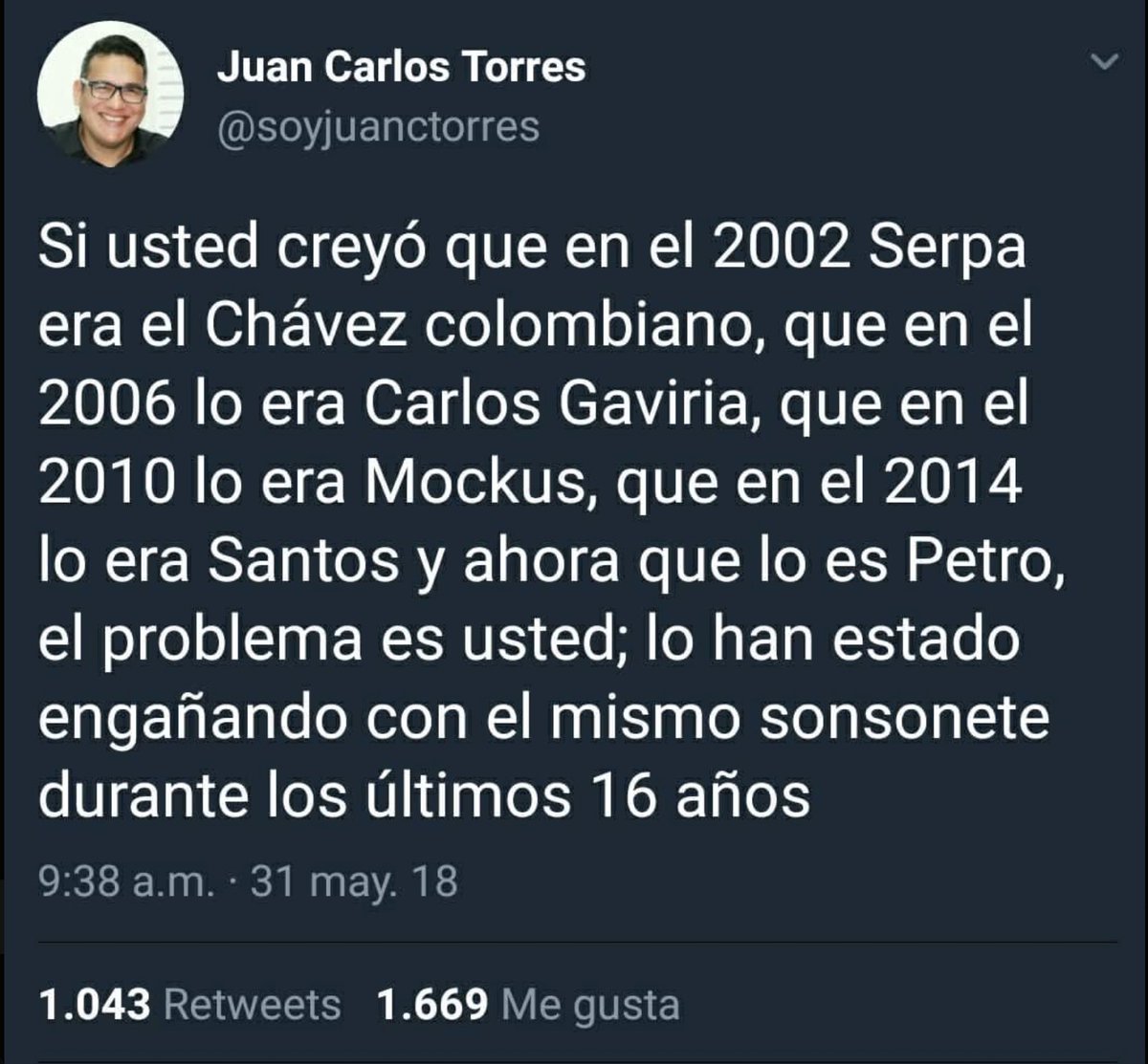 OUribismo's tweet photo. https://t.co/Tm42Pflbue