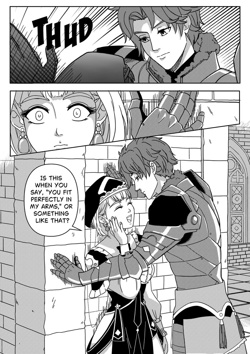 roxyryoko's tweet photo. Sylcedes Kabedon comic for @EmeraldLatias for the #FEscuffle! 🥰
I had fun drawing them hehe https://t.co/3YXp0j80J2