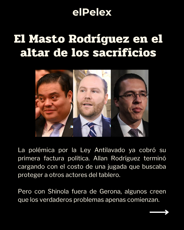 eP_investiga's tweet photo. #elPelex | Entre fiscales con sarna, diputados sacrificados, partidos que se desgranaron y candidatos que ya se ven en el Guacamolón, la política chapina entró en temporada de rasquera. Y apenas va empezando. https://t.co/9lJ6YZAy2W https://t.co/eCO8hU00tj