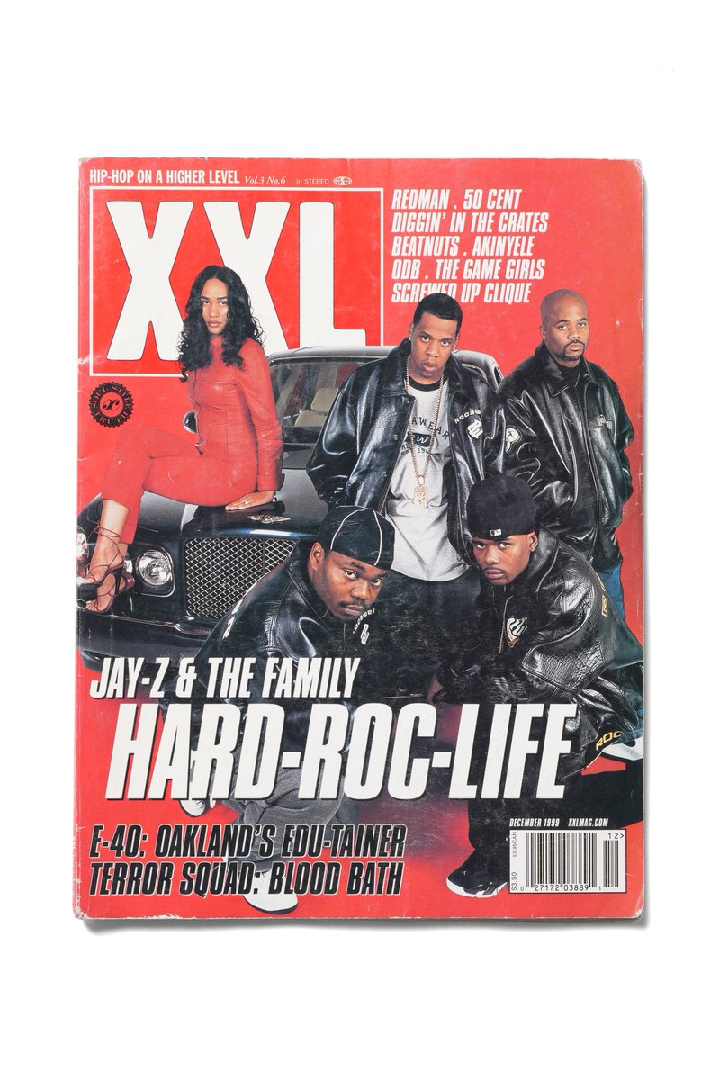 LadePlatinum's tweet photo. XXL Magazine • December 1999 • Roc A Fella https://t.co/JJtcgwqQGU