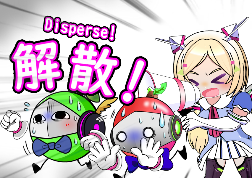 ChrossAgito's tweet photo. 🍏「 初スッパチャット...?」💦
🍎 「💢！！」

(Note : I'm sorry if I use a wrong kanji)
#アキロゼ8周年
#アロ絵 https://t.co/thM9y1mrsb