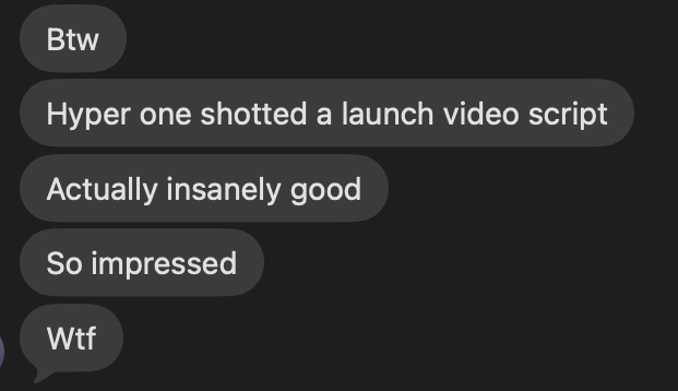 _shalinshah_'s tweet photo. this is exactly why we built @heyhyperai, it specifically designed to solve this exact problem. it works by ingesting everything about your company (docs, slack, email, calendar, etc), synthesizing it into a knowledge graph of facts and their relationships (with embeddings for semantic search), then plugs into your AI skills & agents & automations.

here's the difference it made for one of our early users.