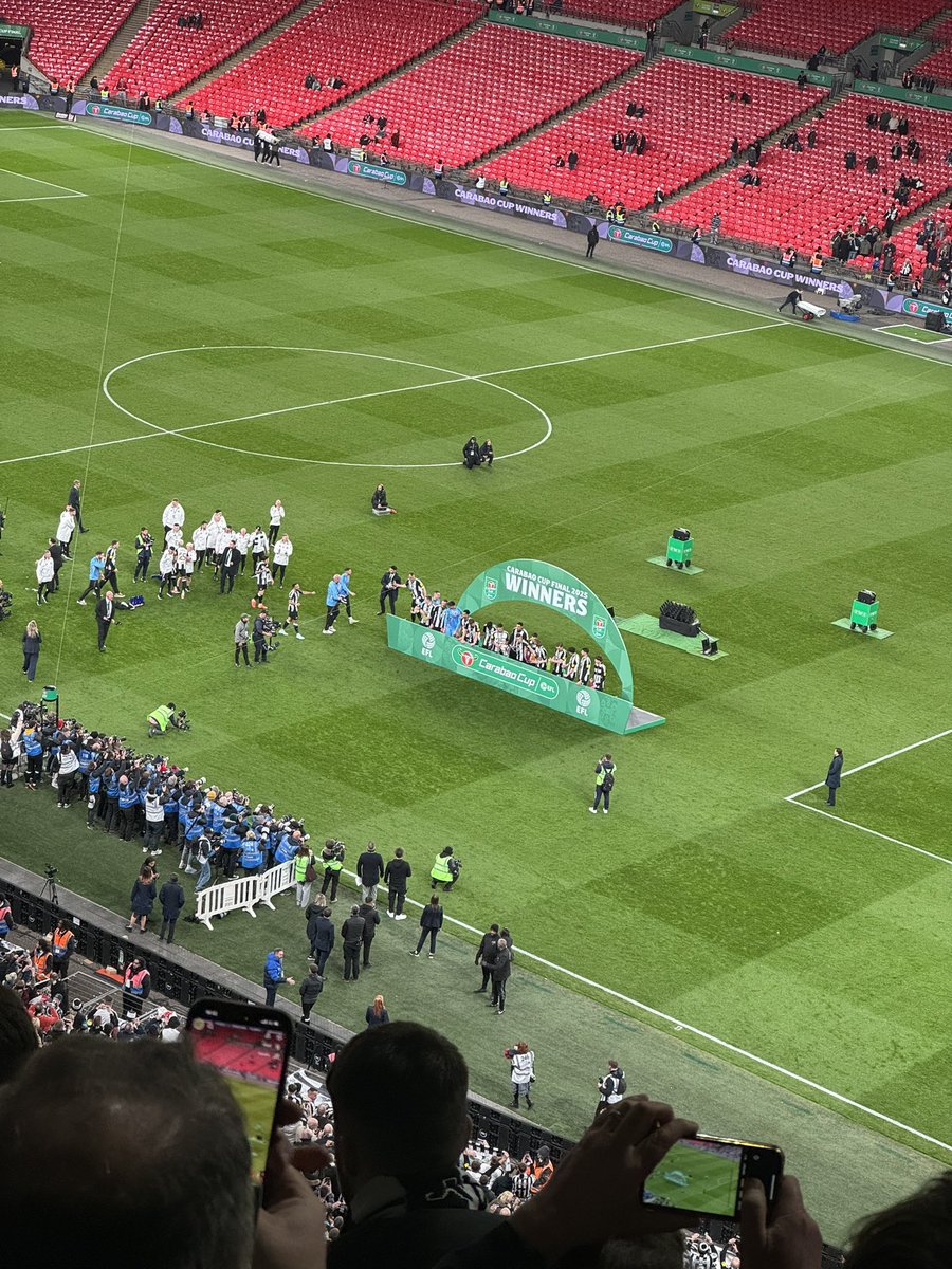 PColbourn's tweet photo. @Shabba1131 @Ledmagpie Another couple including Wembley 😉 unfortunately I don’t have any from when I started going to St James before the gallowgate even had seats 😉 https://t.co/d8koaN16lO