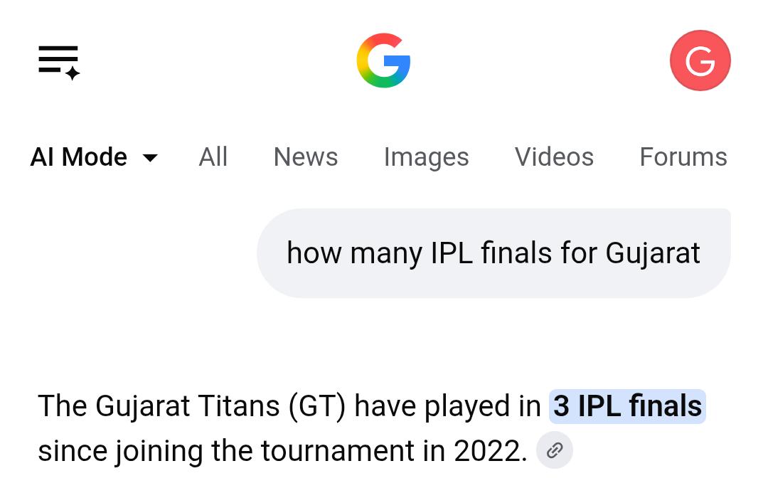 GoogleIndia's tweet photo. Three finals, five seasons. Gujarat, take a bow. 💙 https://t.co/j1z5UvfqDO