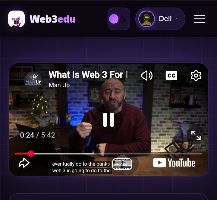 web3eduofficial's tweet photo. Do you know that the new Web3edu update now have videos?? 

Yh that's right 
If you can't read then you can watch them on our site https://t.co/F9QoX0h7H0