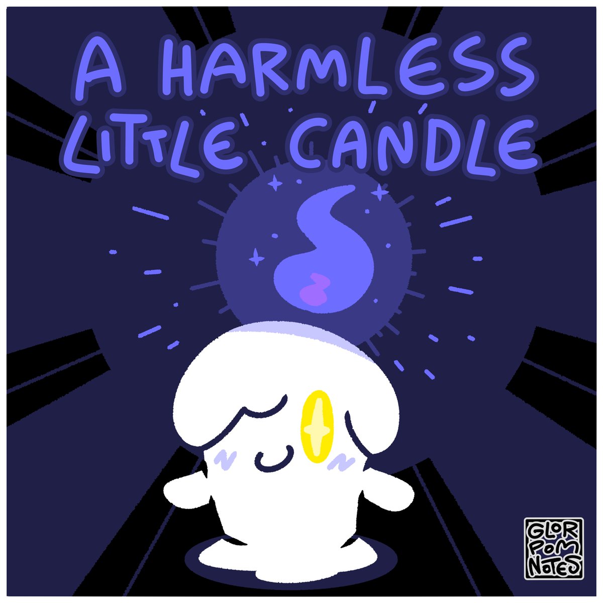 PompomNotes's tweet photo. A tiny harmless little candle! 🔥👻 

#fanart #pokemon #litwick https://t.co/t7TbXLUVVO