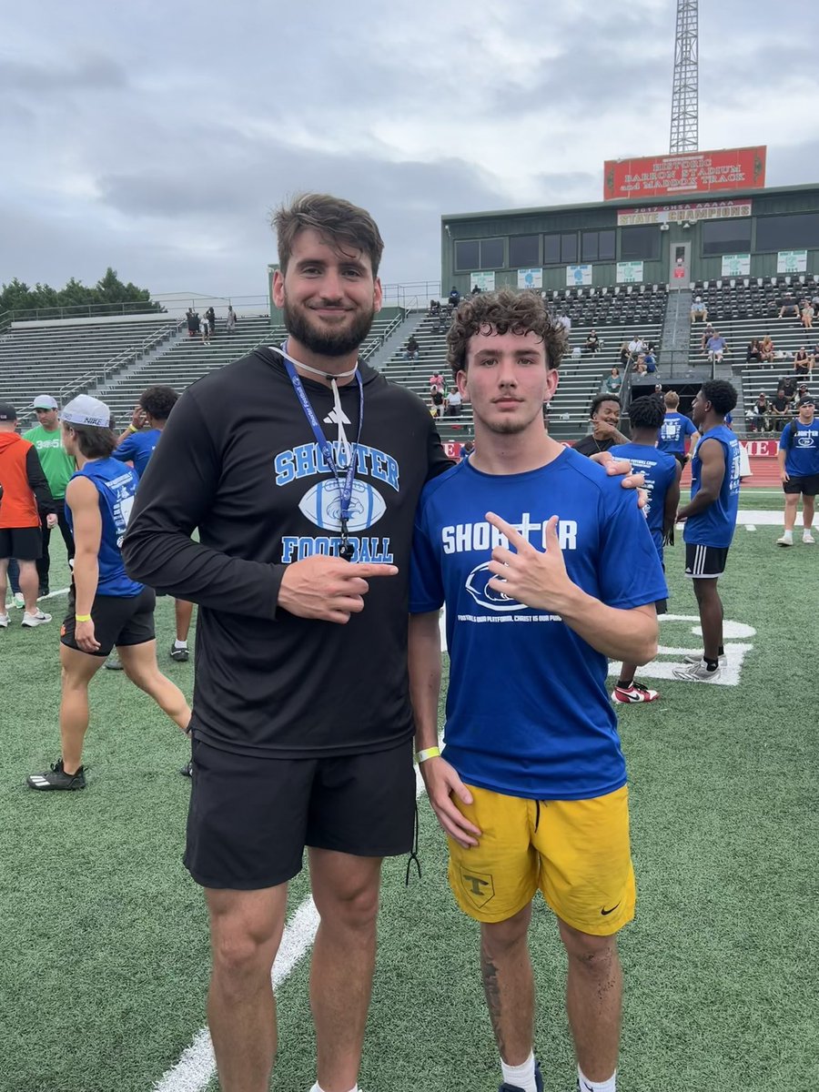 1kBlaize's tweet photo. Had a great camp today @Shorter_FB 
@coachmorrison58 @CoachDietlSU @TimGlanton @CoachWalker1911 @TroupRecruitz @coach_fertig 
I appreciate the opportunity to come compete! https://t.co/oSHqJPytSi