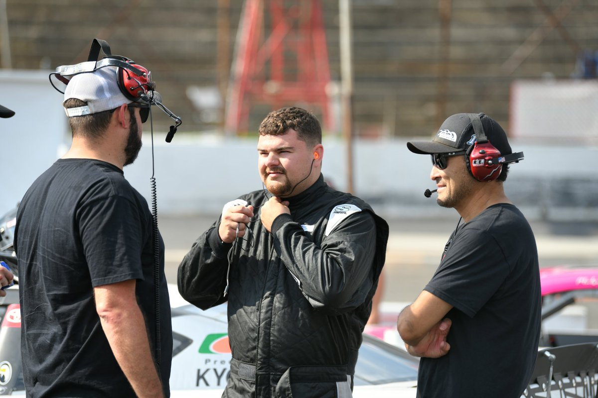 AkinoriOgata's tweet photo. No driving for me this weekend, but it was still a busy weekend for our race team. 
There’s a lot to learn about racing even when you’re not behind the wheel.
#NASCAR 
#driverdevelopment https://t.co/ABomSrAYT8