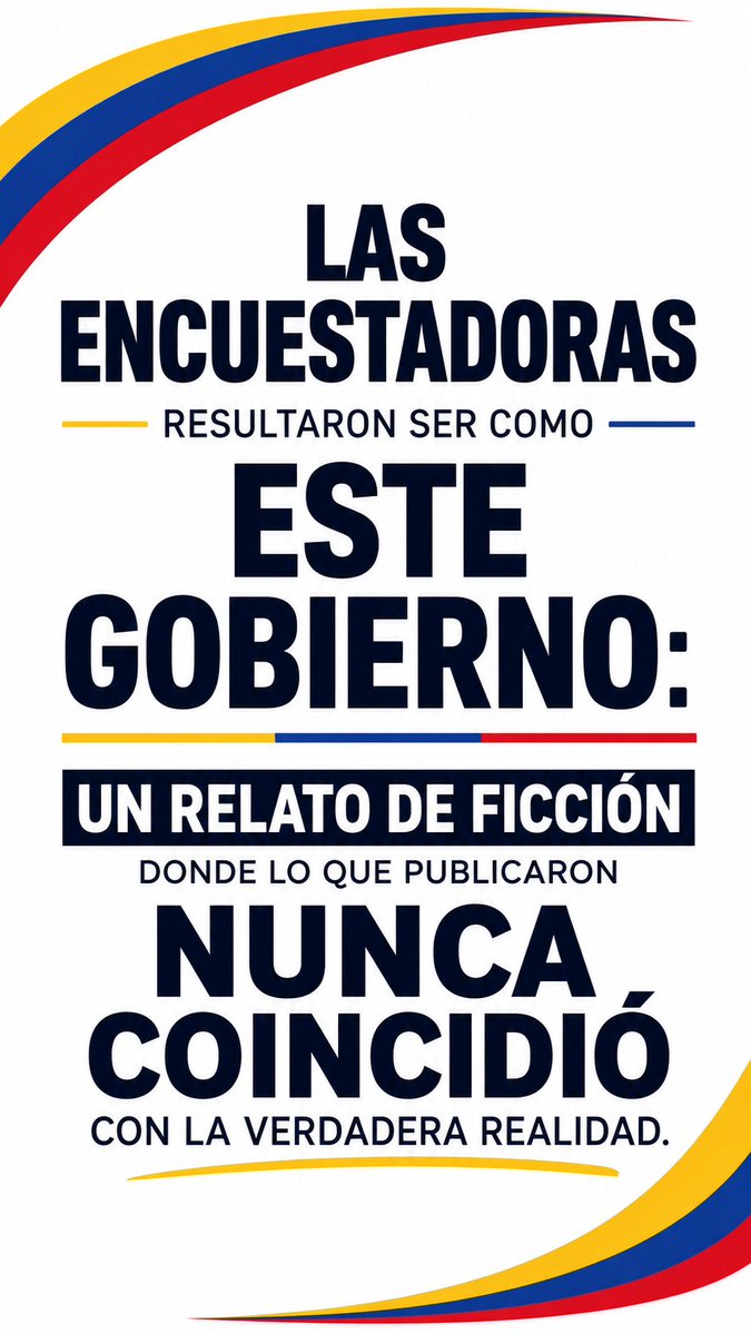 soyjuli_us's tweet photo. Las encuestas terminaron confirmando lo que muchos sospechaban: más relato que realidad.
Mientras inflaban narrativas y minimizaban voces distintas, el país habló en las urnas.
La democracia no se mide en titulares ni en tendencias... se mide en votos.
#votaciones #Invamer https://t.co/V29AIsslu9
