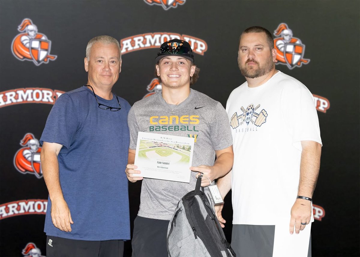 cameron_sandel's tweet photo. It was an honor to play at the 2026 Crossroads Diamond Club All Star game this week at @williamcareyu with my guys! Batted a .333 at the plate and had several nice putouts at 3rd. That wraps up high school ball. Next stop, @SMCC_BB. Let’s goooo. @MACoaches @JackEdmonson04 @CoachDMount @bspring14 @WHcanesbaseball @CoachFarmer19