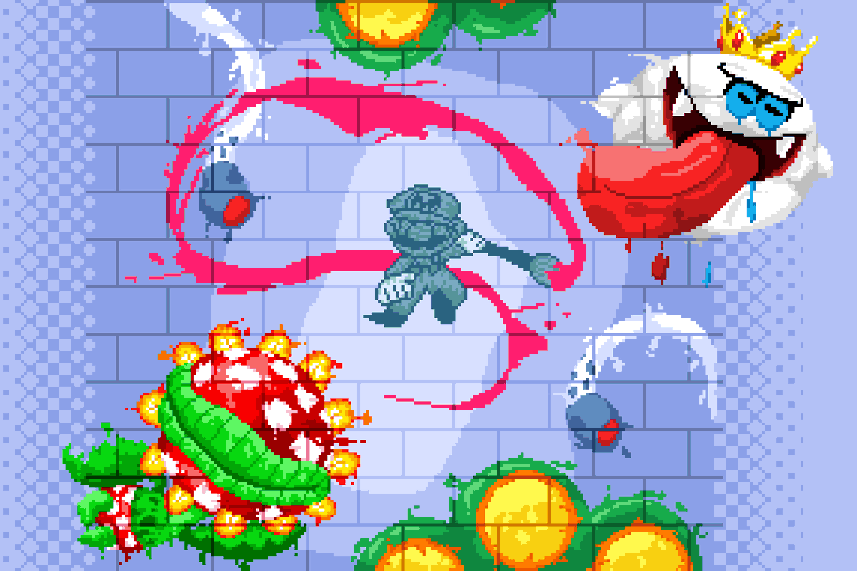 DogPond4's tweet photo. More of Bowser Jr.'s strange creations (boss edition) https://t.co/zGYKPHvmJn