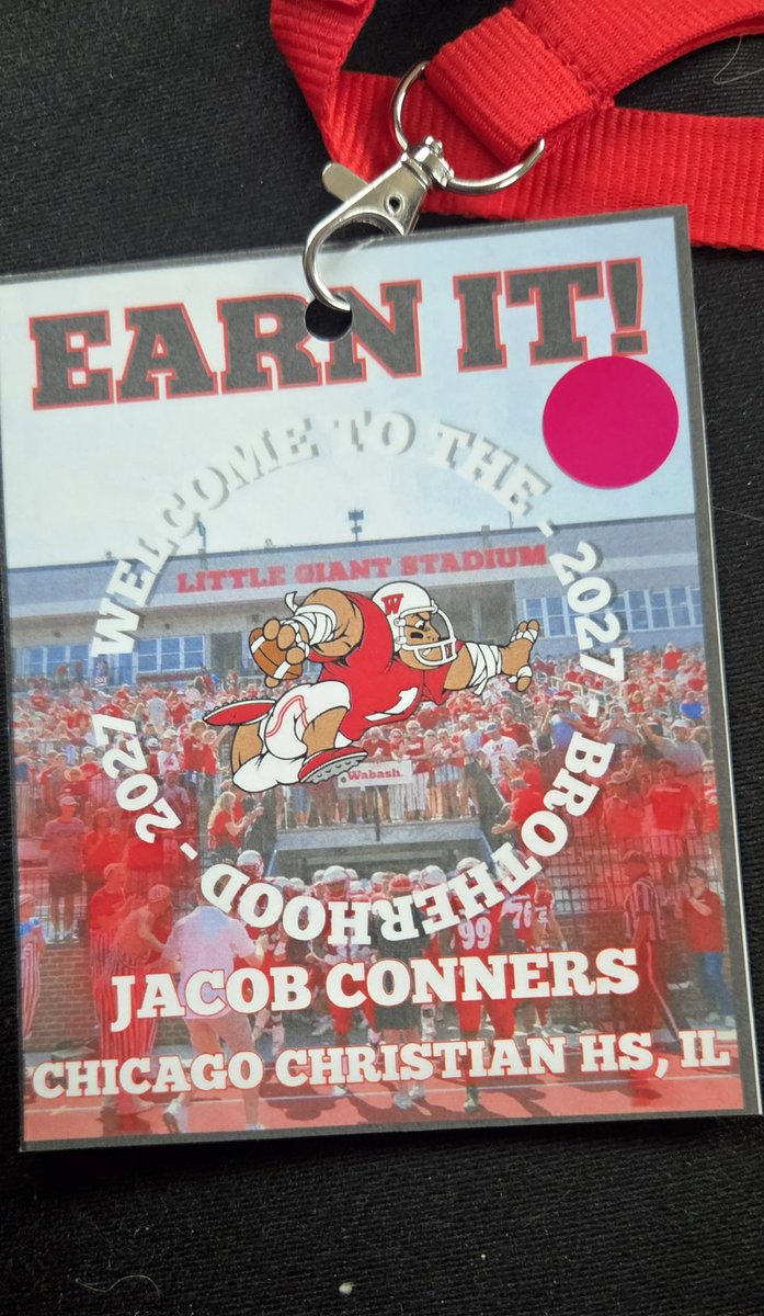 JacobConners11's tweet photo. Had an amazing time at @WabashFB Junior Day. It was aswome to learn about the culture and the program. Thank you to @coachbakewatson for the invite. Can't wait to see what the future holds. https://t.co/sGgoXmA8j7