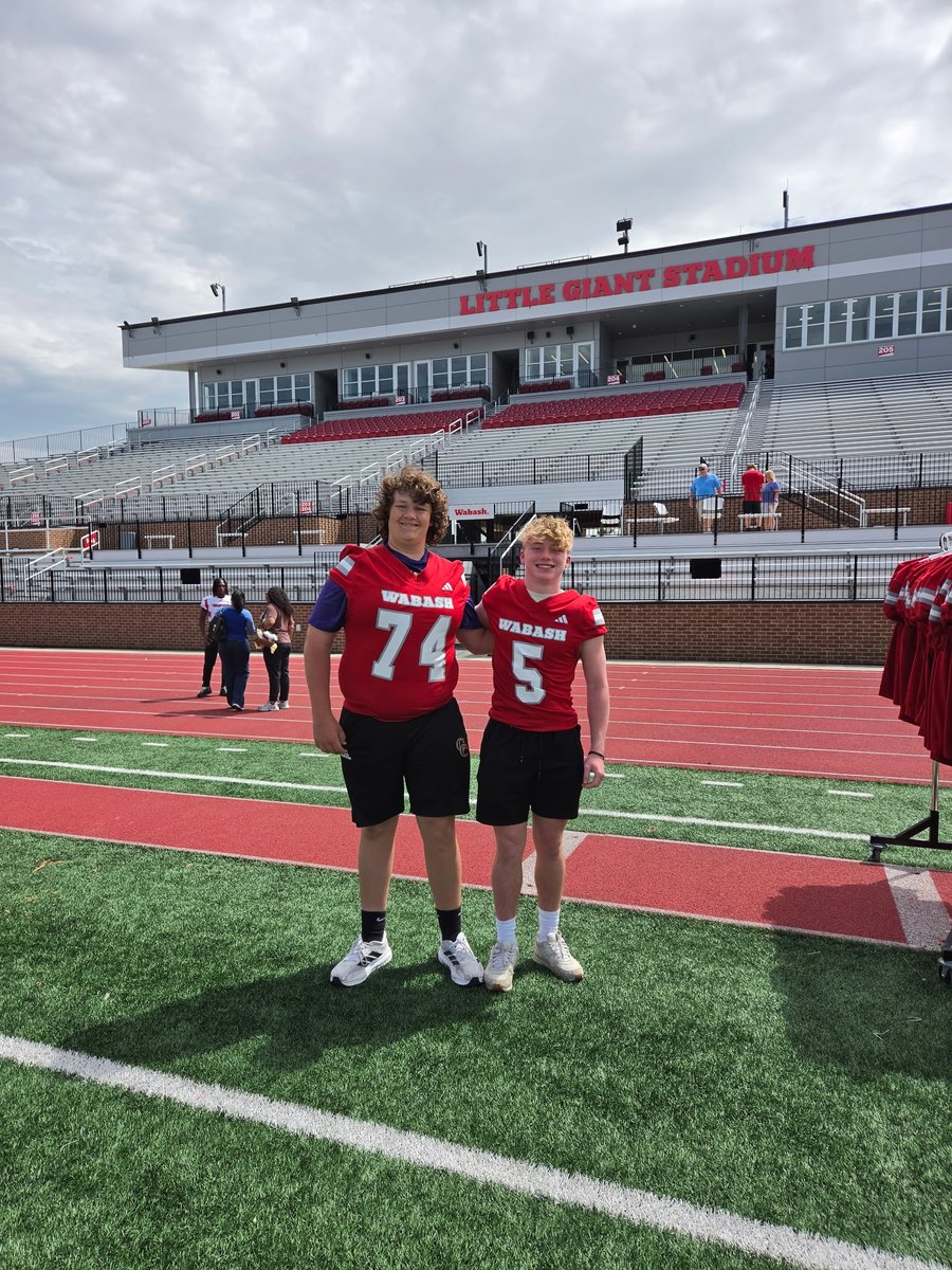 JacobConners11's tweet photo. Had an amazing time at @WabashFB Junior Day. It was aswome to learn about the culture and the program. Thank you to @coachbakewatson for the invite. Can't wait to see what the future holds. https://t.co/sGgoXmA8j7