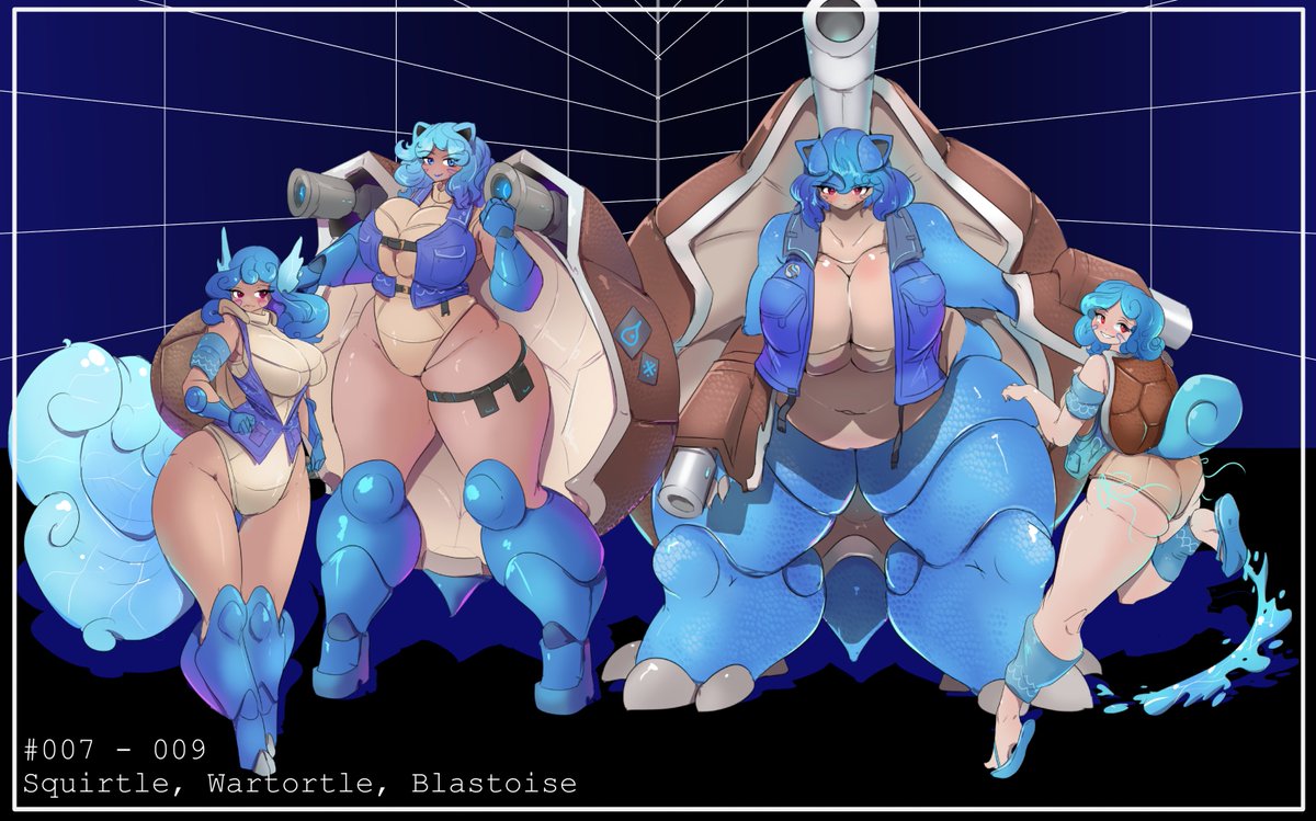 GreenMIsHere's tweet photo. #007 - 009 Blastoise Line
Enjoy the group photo~ https://t.co/qUZCOgJVAA