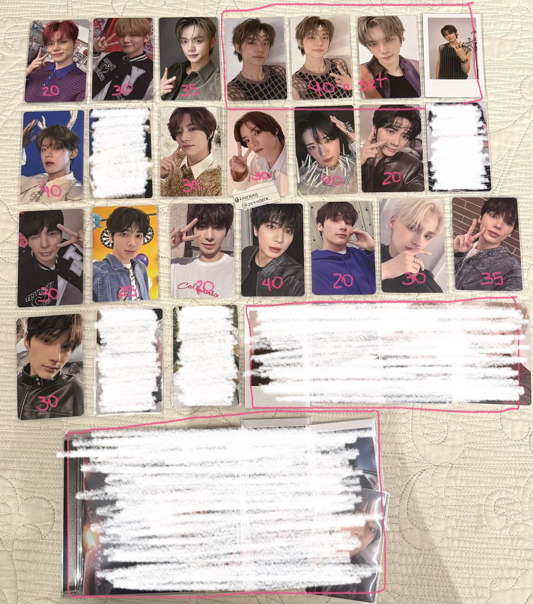 kkooras's tweet photo. vendo venda txt 

valores na imagem + frete calculado

✮ sem avarias
✮ não reservo

+300 feedbacks no instagram @jkthseok 

🏷️ yeonjun taehyun beomgyu huening kai photocard together sweet sanctuary olympus seasons greetings starlight weverse freefall https://t.co/l719jGtL81