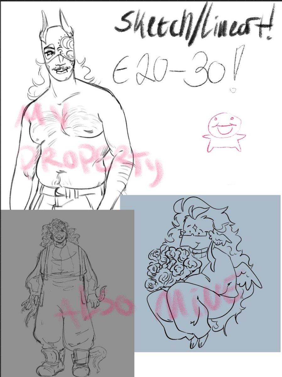 PaiMuffin's tweet photo. I'm doing commissions ! Please dm if intrested, prise chart and TOS under post. #comission #opencomission https://t.co/0jOzfh3kid