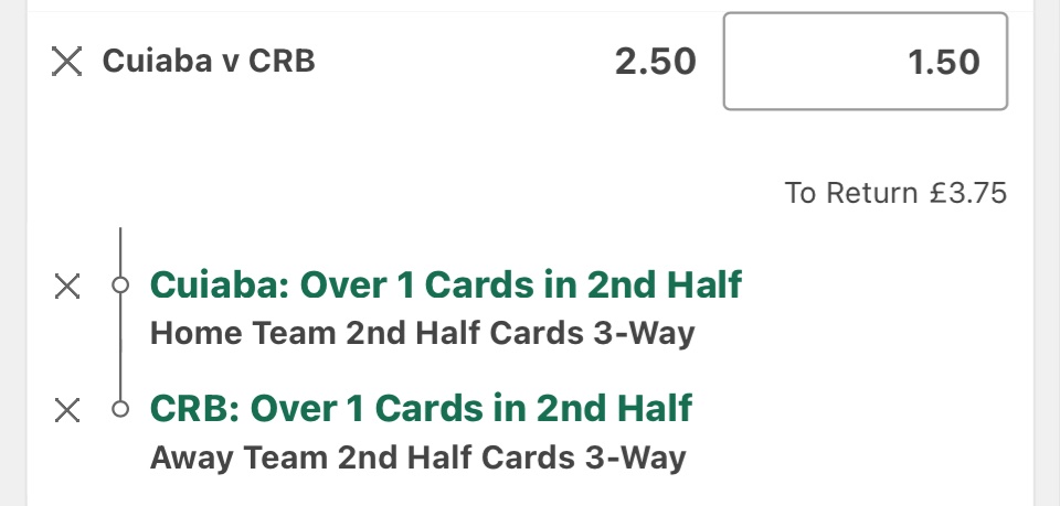 MJFooty_Tips's tweet photo. 🇧🇷 Serie B
🗓️ 01/06/2026
📈 2.0, 2.50 (Bet365)
💰 2.0, 1.5 units https://t.co/k3qDMkuROe