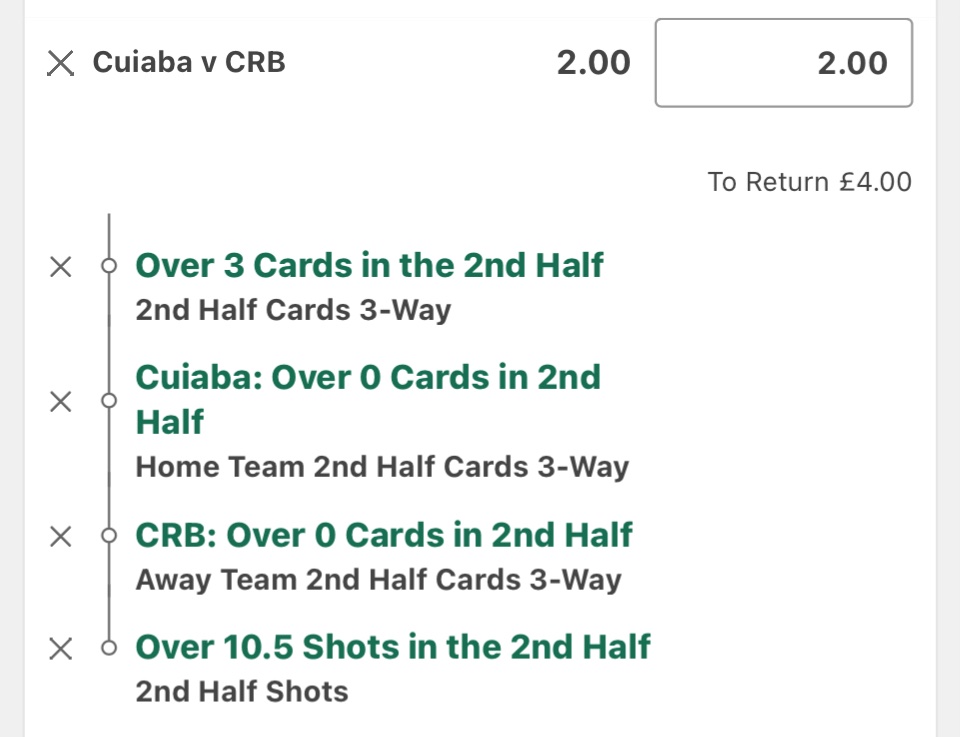 MJFooty_Tips's tweet photo. 🇧🇷 Serie B
🗓️ 01/06/2026
📈 2.0, 2.50 (Bet365)
💰 2.0, 1.5 units https://t.co/k3qDMkuROe