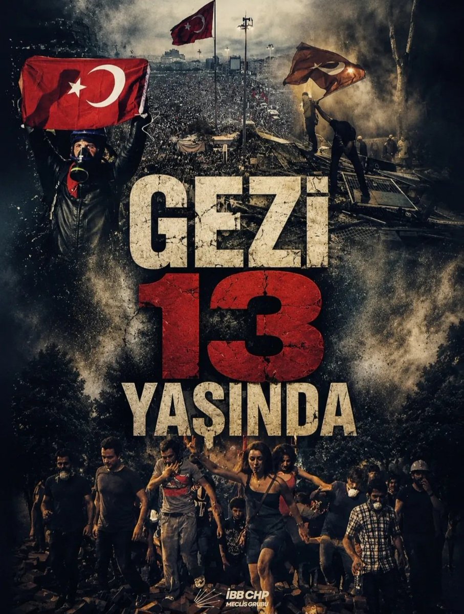 guldematabay's tweet photo. Gezi onurumuzdur. Gezi tutsaklarını serbest bırakın. #Gezi13Yaşında https://t.co/jo4lxWUHDr